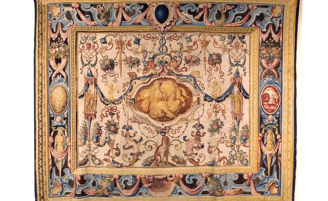 L’Odorat - Manufacture royale de Mortlake, Angleterre - Tapisserie de haute-lisse - 1619-1636 - La provenance de cette œuvre n’est pas établie. En cas de spoliation, elle sera restituée à ses légitimes propriétaires.