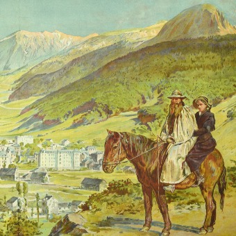 Le Mont-Dore, affiche de Théophile Poilpot 